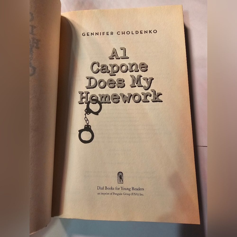 Al Capone does my homework kids book